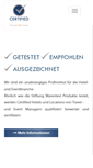 Mobile Screenshot of certified.de